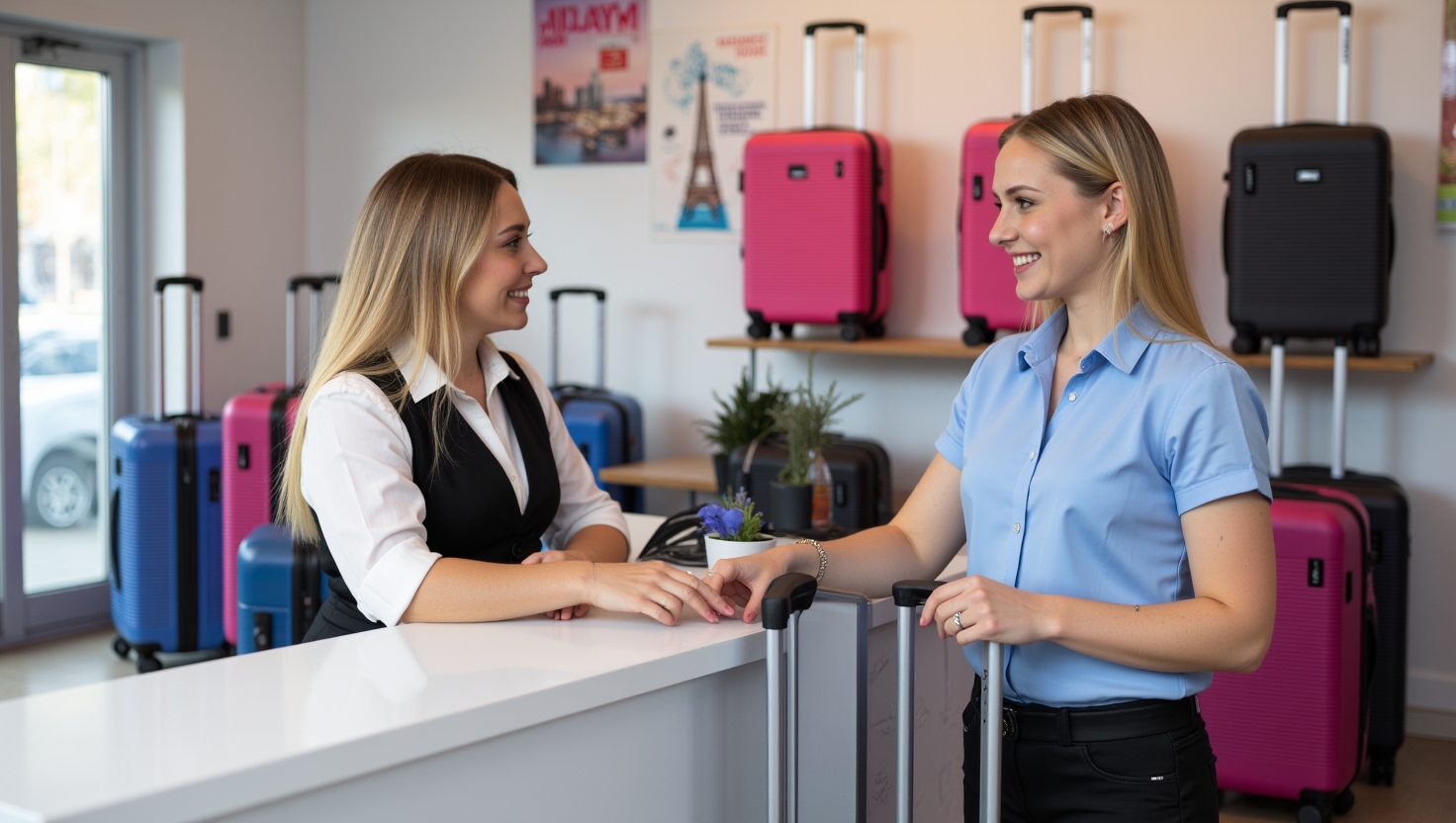 Czyste oceany dzięki wypożyczaniu walizek