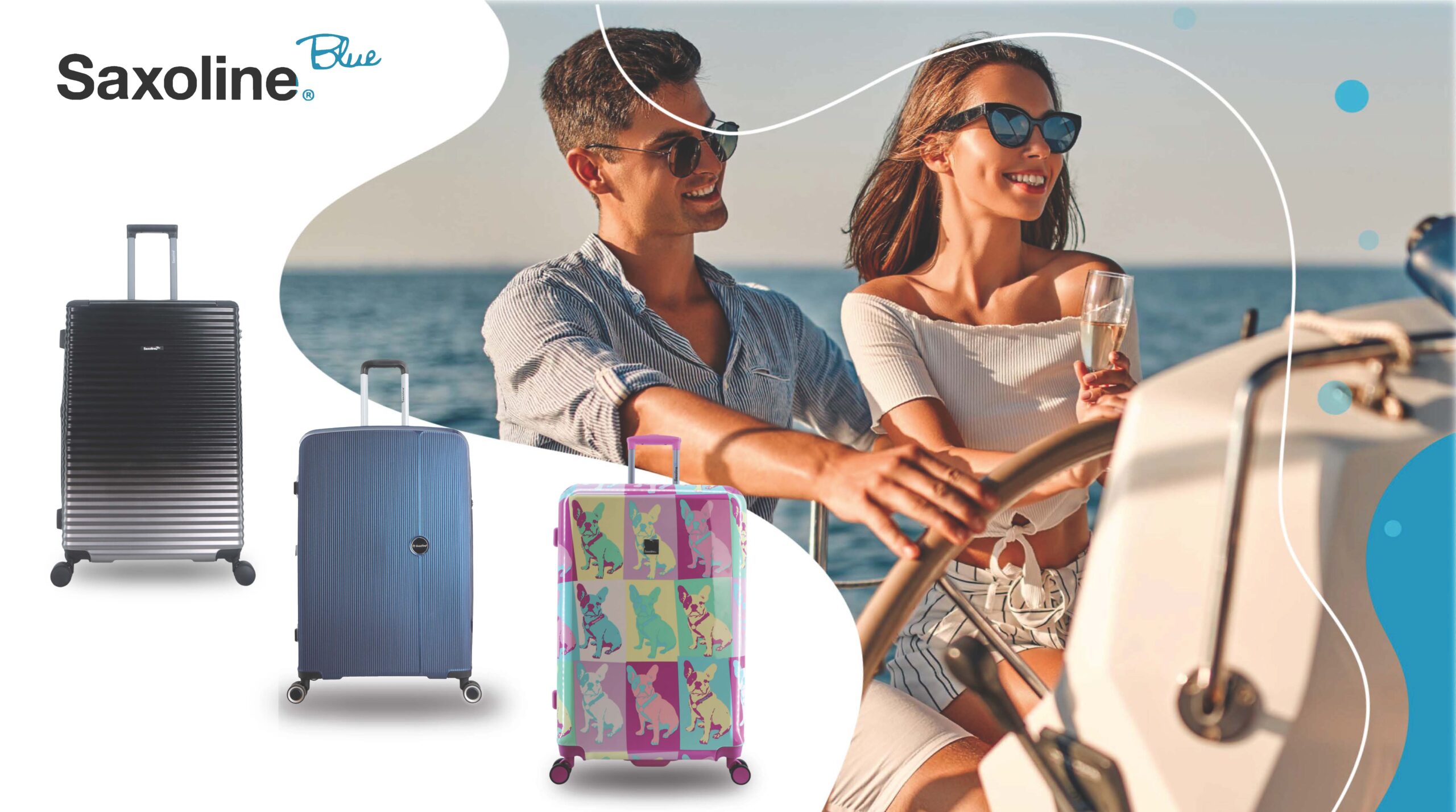 Ekologiczne walizki kabinowe z recyklingowanego plastiku