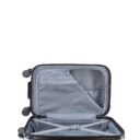 Mała walizka czarna (Saxoline - Bulldog)