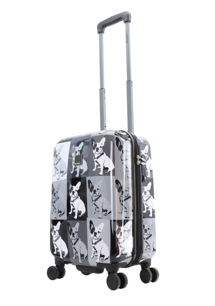 Mała walizka czarna (Saxoline - Bulldog)