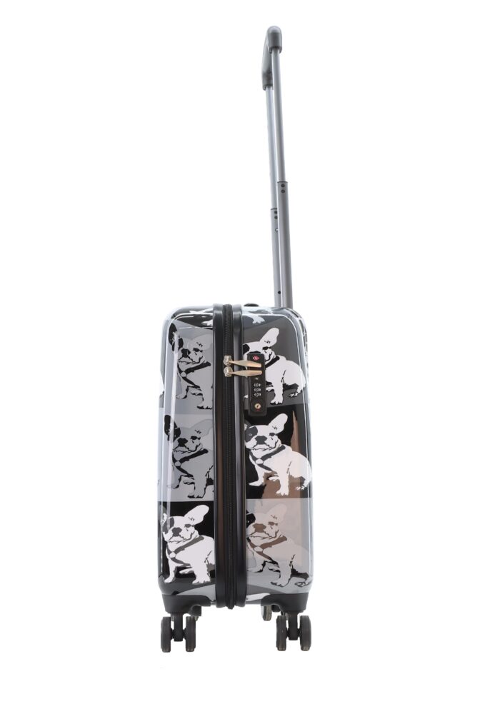 Mała walizka czarna (Saxoline - Bulldog)