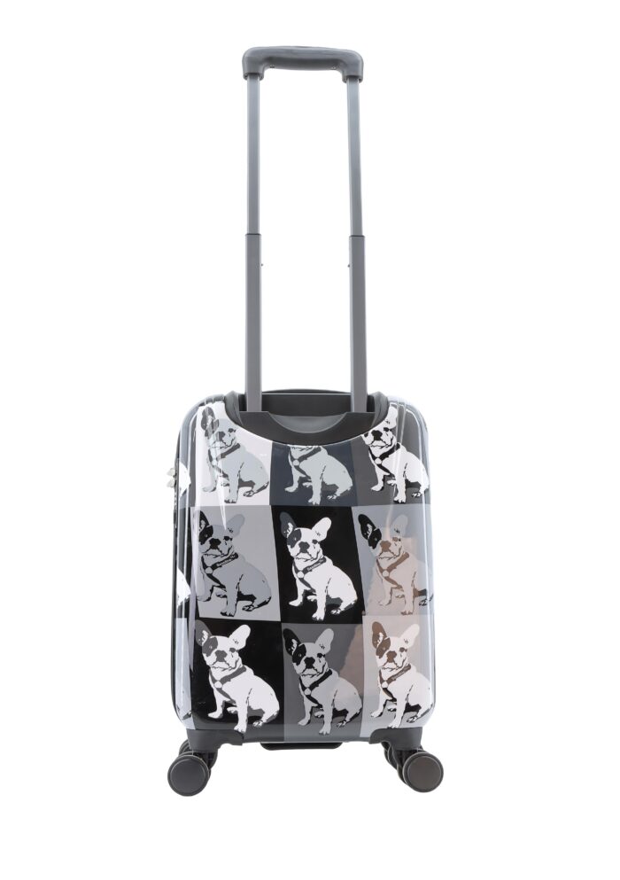 Mała walizka czarna (Saxoline - Bulldog)