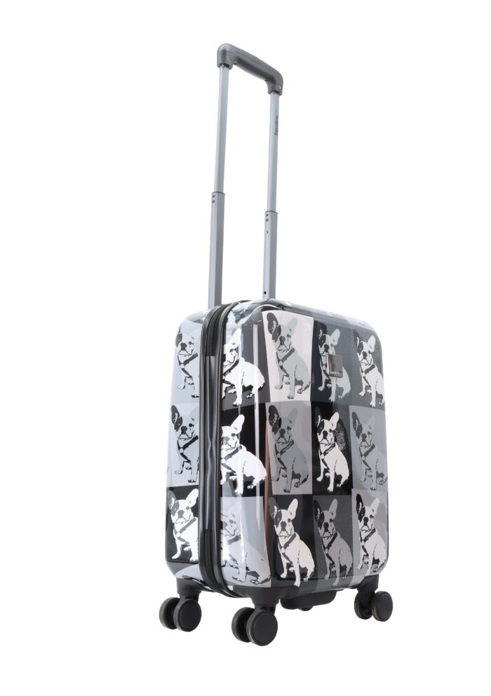 Mała walizka czarna (Saxoline - Bulldog)