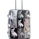 Średnia walizka czarna (Saxoline - Bulldog)