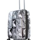 Średnia walizka czarna (Saxoline - Bulldog)