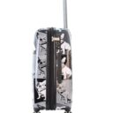 Średnia walizka czarna (Saxoline - Bulldog)