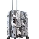 Średnia walizka czarna (Saxoline - Bulldog)