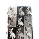 Duża walizka (Saxoline - Bulldog czarna)