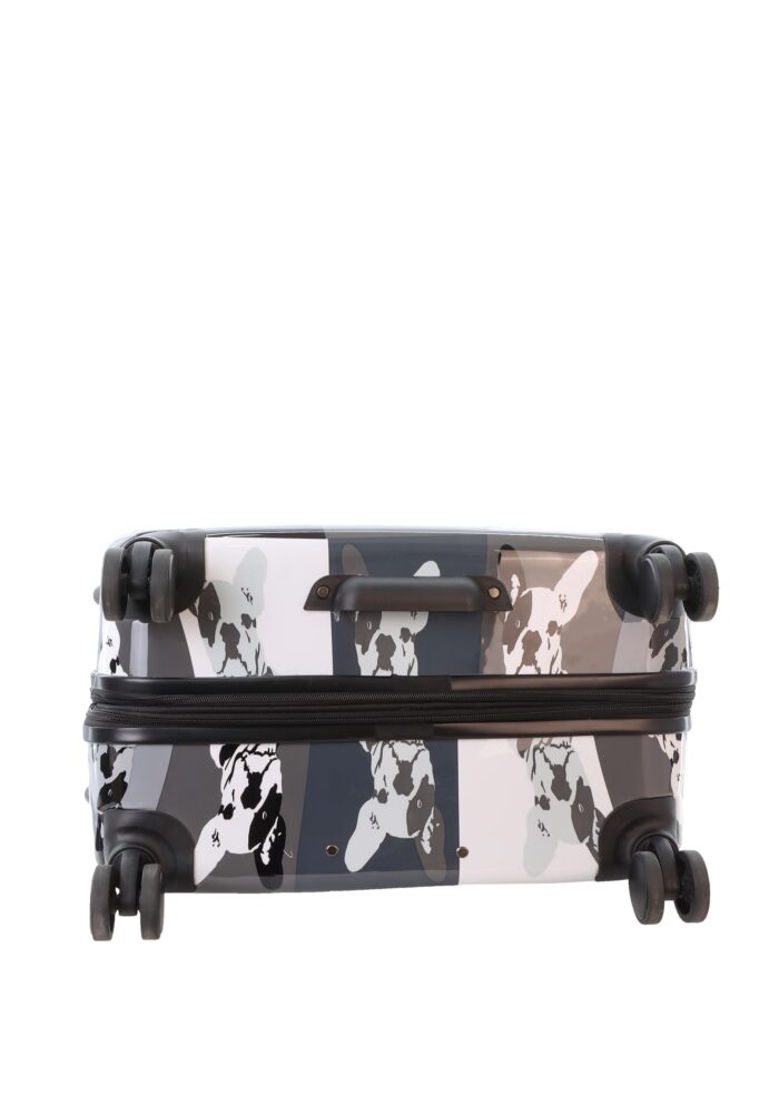 Duża walizka (Saxoline - Bulldog czarna)