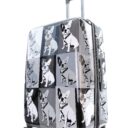 Duża walizka (Saxoline - Bulldog czarna)