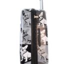 Duża walizka (Saxoline - Bulldog czarna)