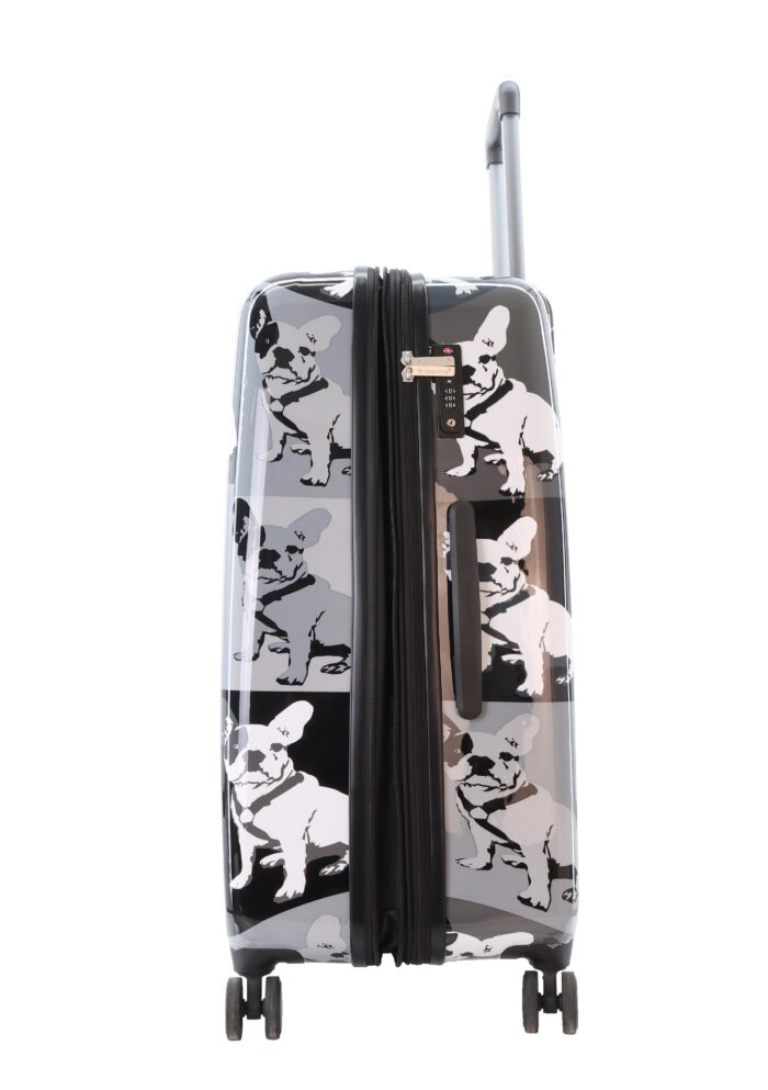 Duża walizka (Saxoline - Bulldog czarna)