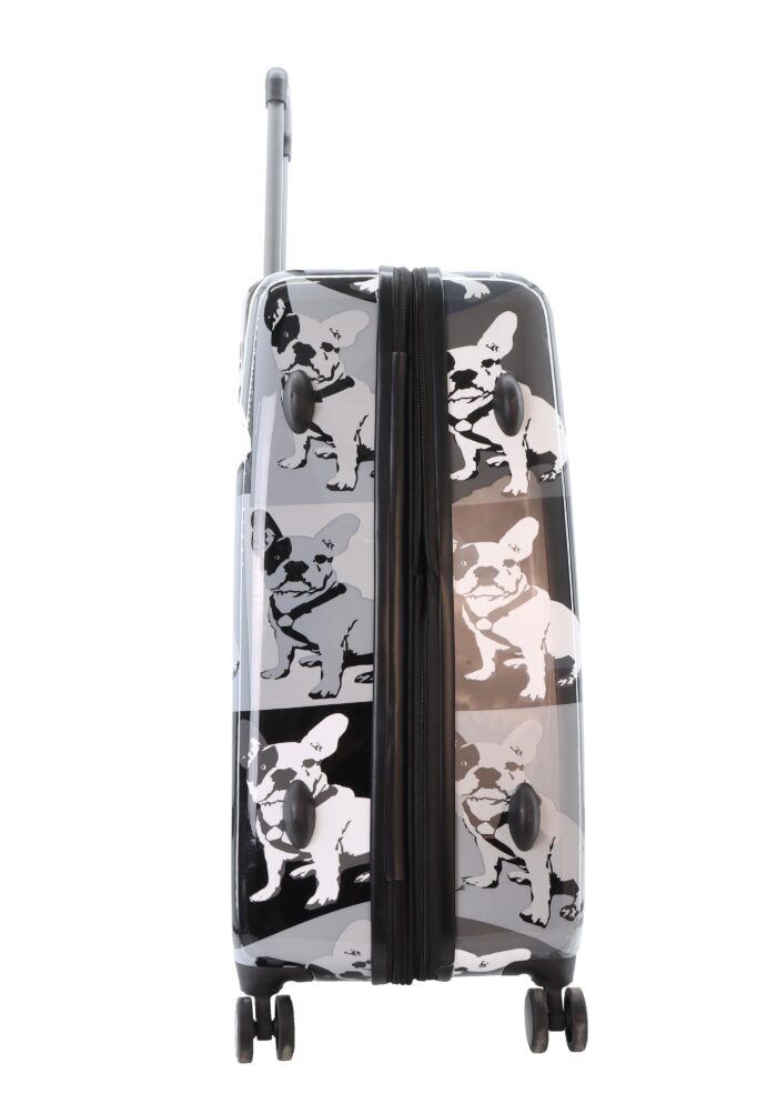 Duża walizka (Saxoline - Bulldog czarna)