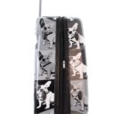 Duża walizka (Saxoline - Bulldog czarna)