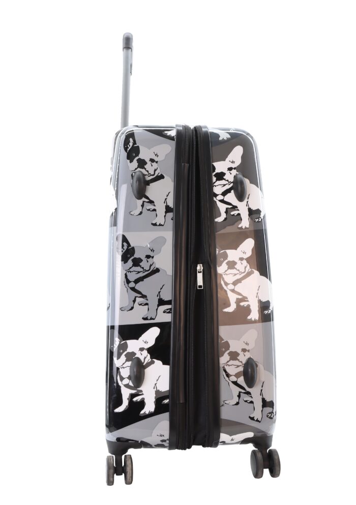 Duża walizka (Saxoline - Bulldog czarna)