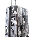 Duża walizka (Saxoline - Bulldog czarna)