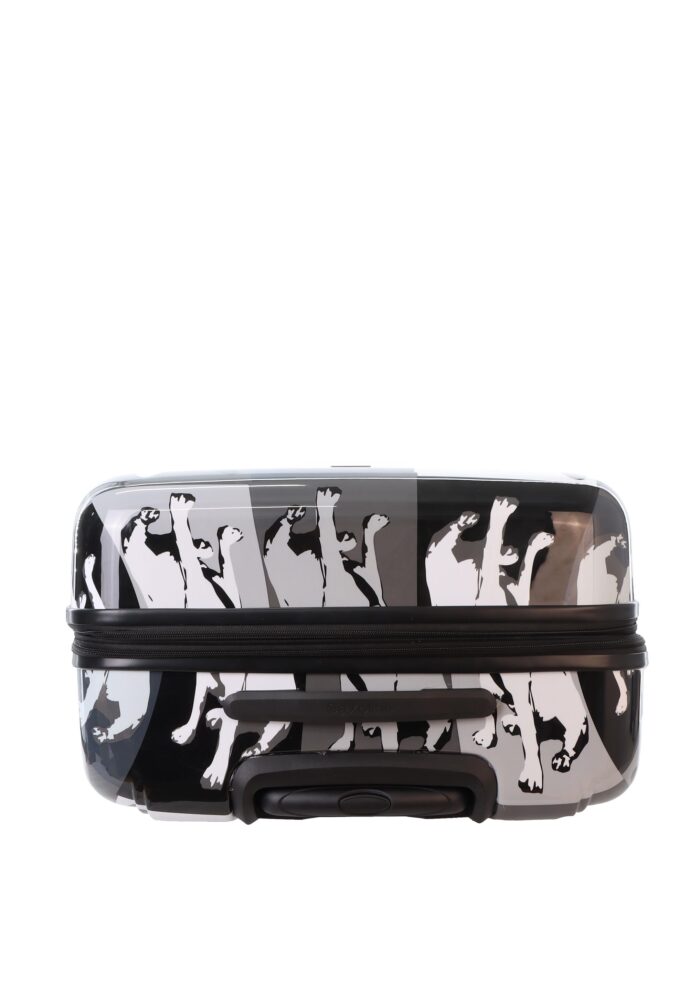 Duża walizka (Saxoline - Bulldog czarna)