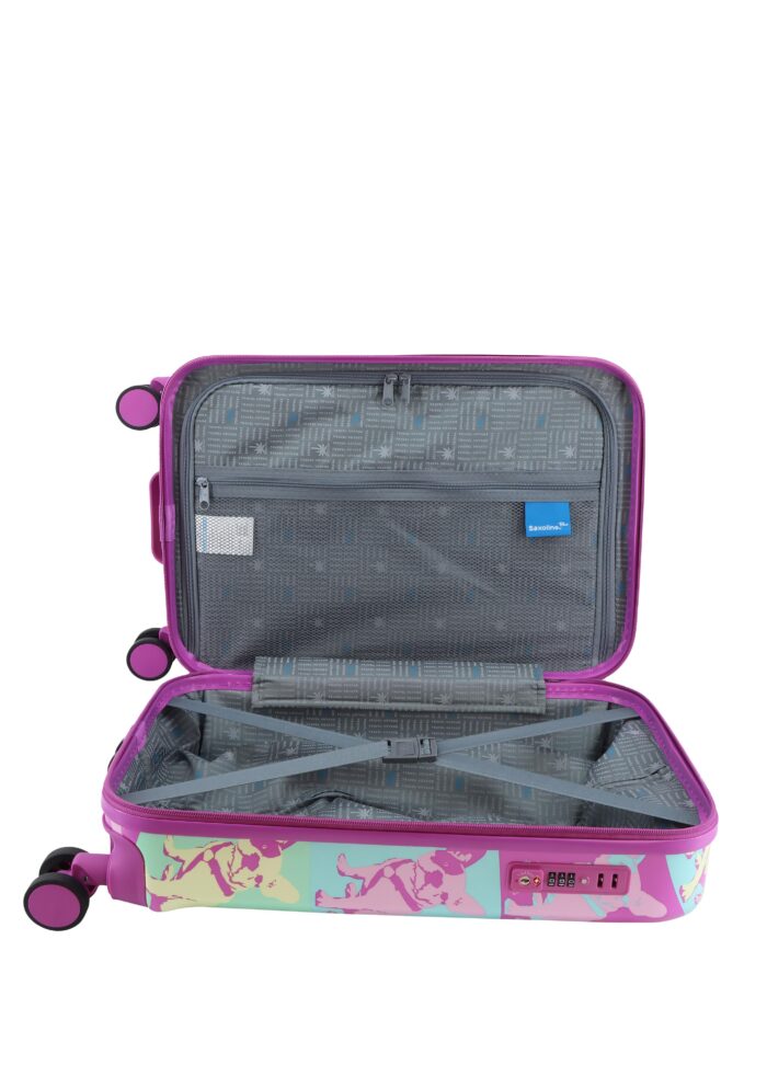 Mała walizka kolor (Saxoline - Bulldog)