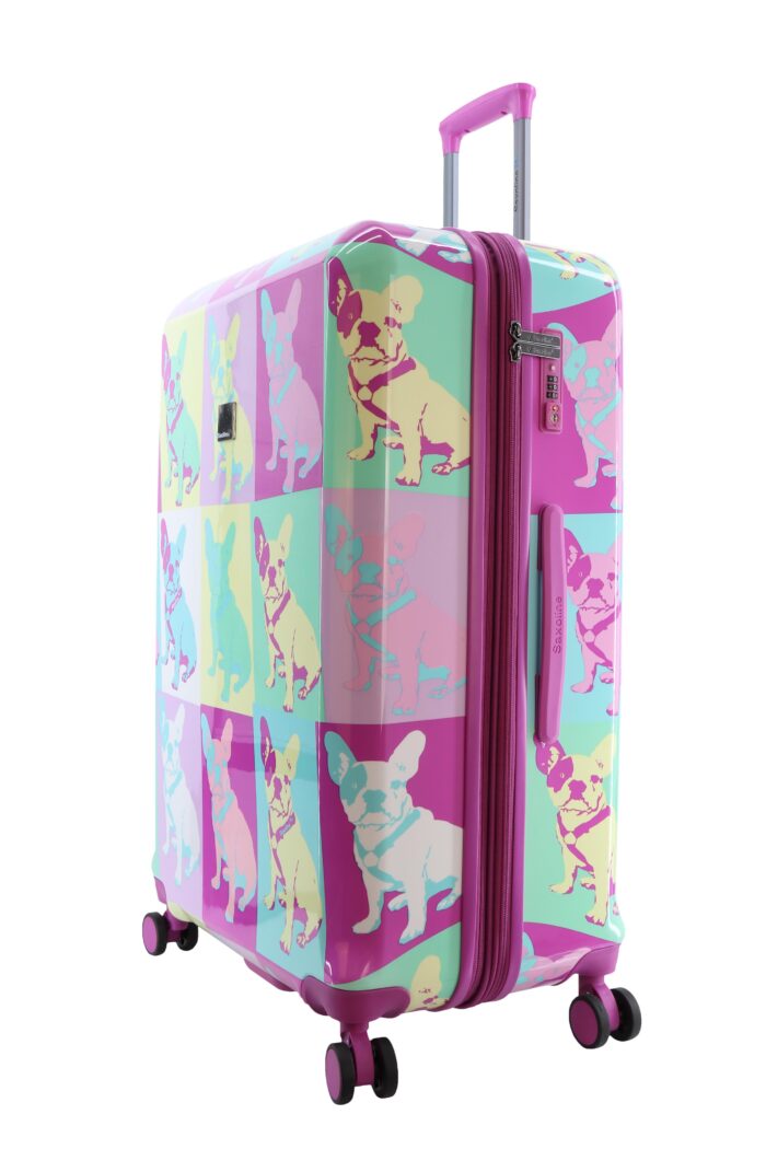 Średnia walizka (Saxoline - Bulldog kolor)