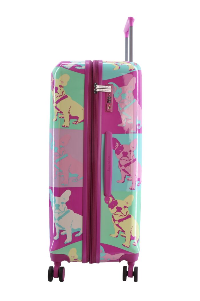 Średnia walizka (Saxoline - Bulldog kolor)