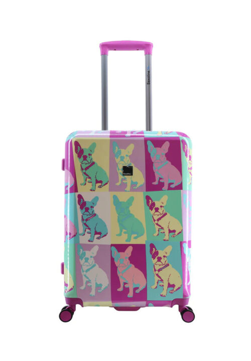 Średnia walizka (Saxoline - Bulldog kolor)