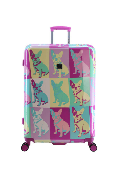 Duża walizka (Saxoline - Bulldog kolor)
