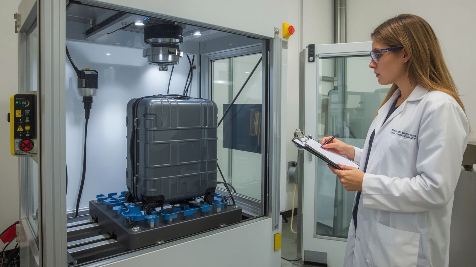 Polipropylenowe elementy walizek