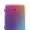 Duża walizka Saxoline Rainbow tęczowa
