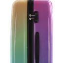 Duża walizka Saxoline Rainbow tęczowa