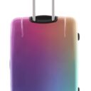 Duża walizka Saxoline Rainbow tęczowa