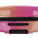 Duża walizka Saxoline Rainbow tęczowa