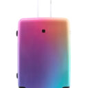 Duża walizka Saxoline Rainbow tęczowa